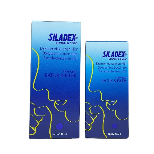 

SILADEX BIRU SIRUP UNTUK FLU DAN BATUK COUGH & COLD