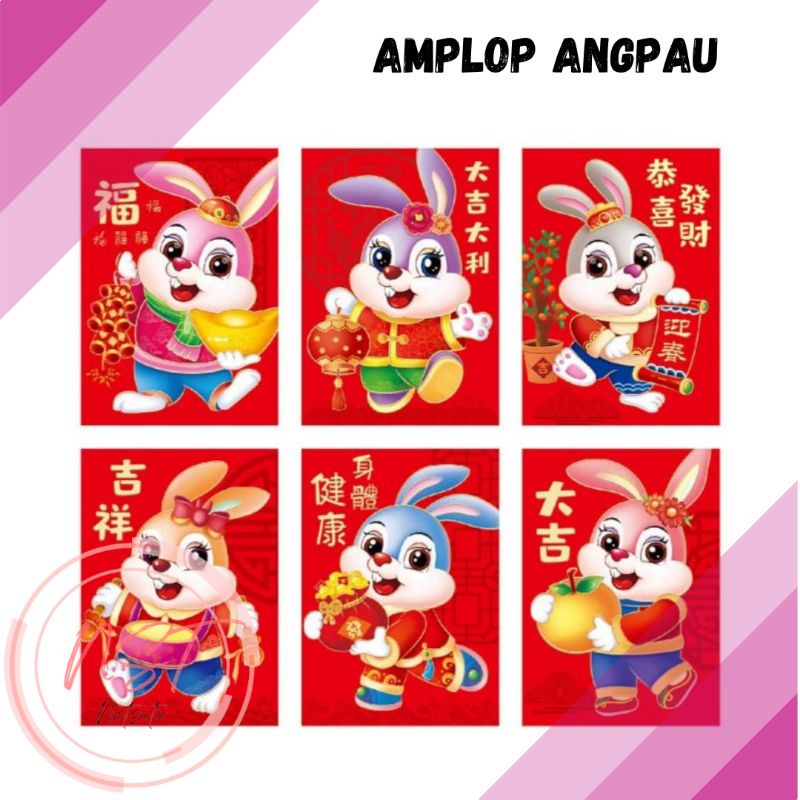 

Amplop Angpao Pendek isi 6 pcs