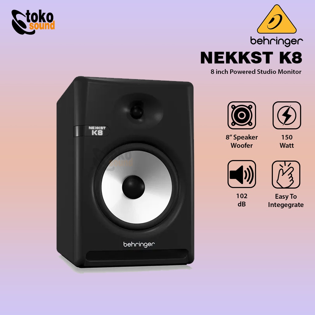 Behringer Nekkst K8 8 inch Powered Studio Monitor