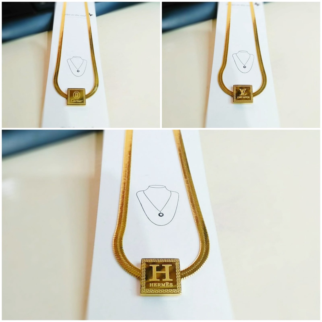 AV88 Grosir Kalung Titanium Dewasa Korean Style