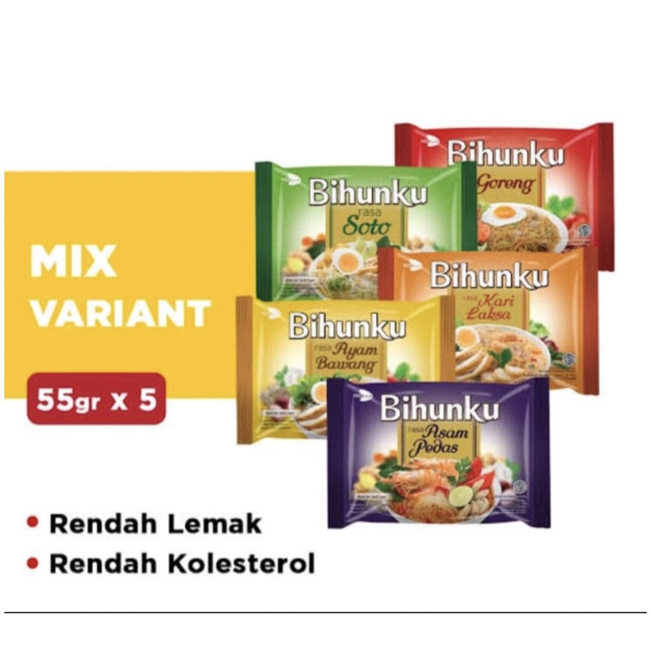 

[GROSIR!!] Bihunku bihun instant 1 DUS isi 40 PCS - grosir bihun instan nikmat enak termurah