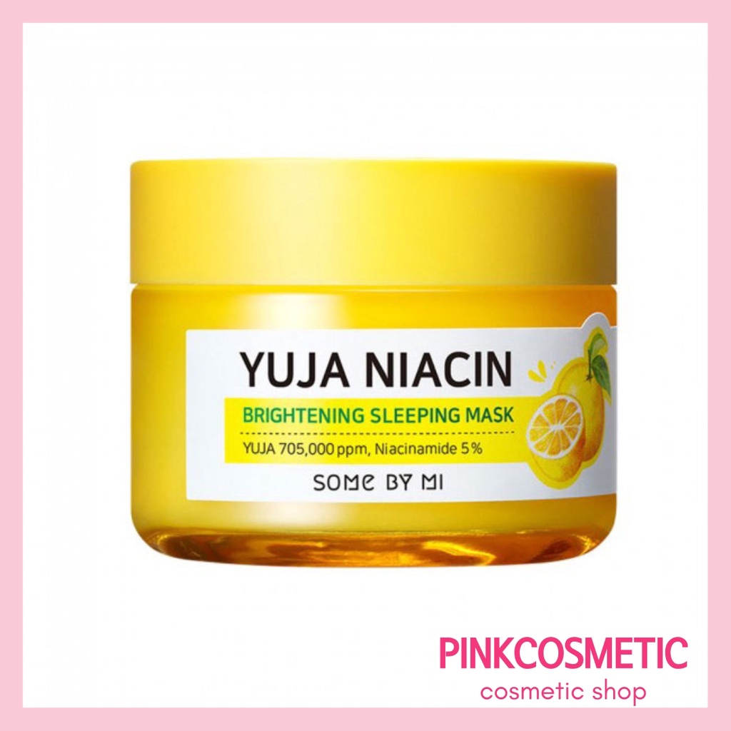 Somebymi Yuja Niacin Brightening Sleeping Mask 60gr