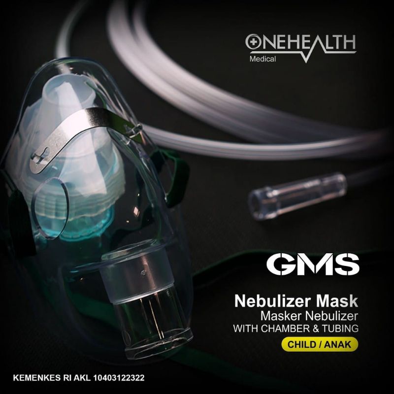 Masker Nebulizer Anak / Nebulizer Mask Child Per Pcs
