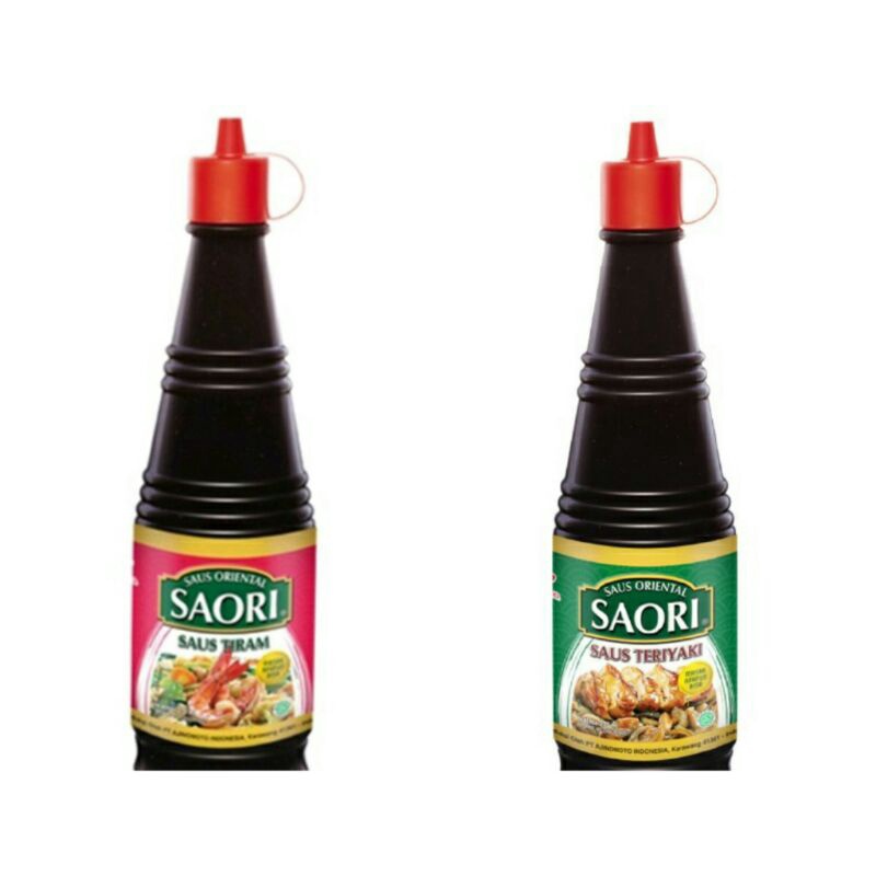 

SAORI Saus Oriental Tiram 270ML dan Saus Teriyaki 275ML