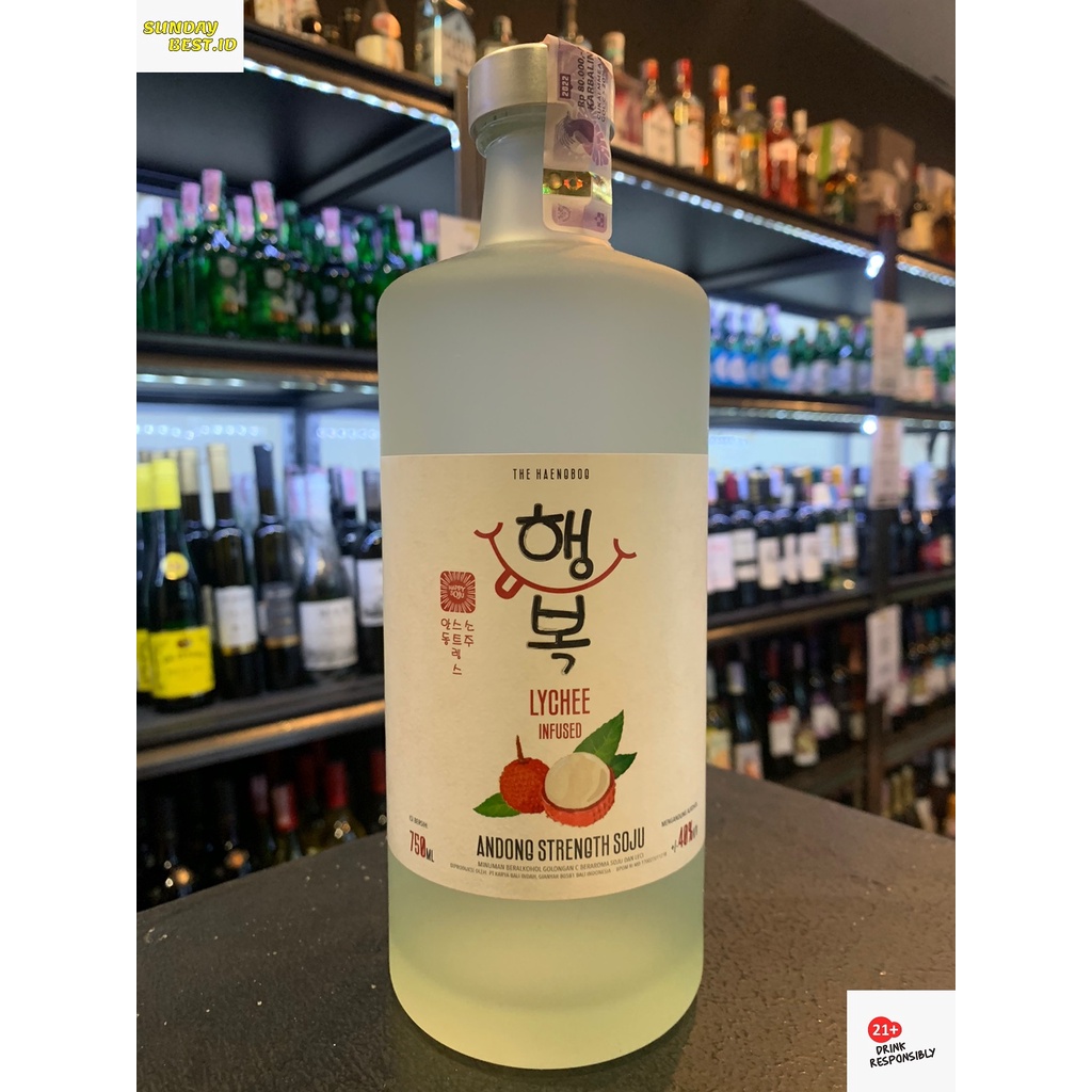 Jual Andong Strength Soju Lychee 750mL Shopee Indonesia