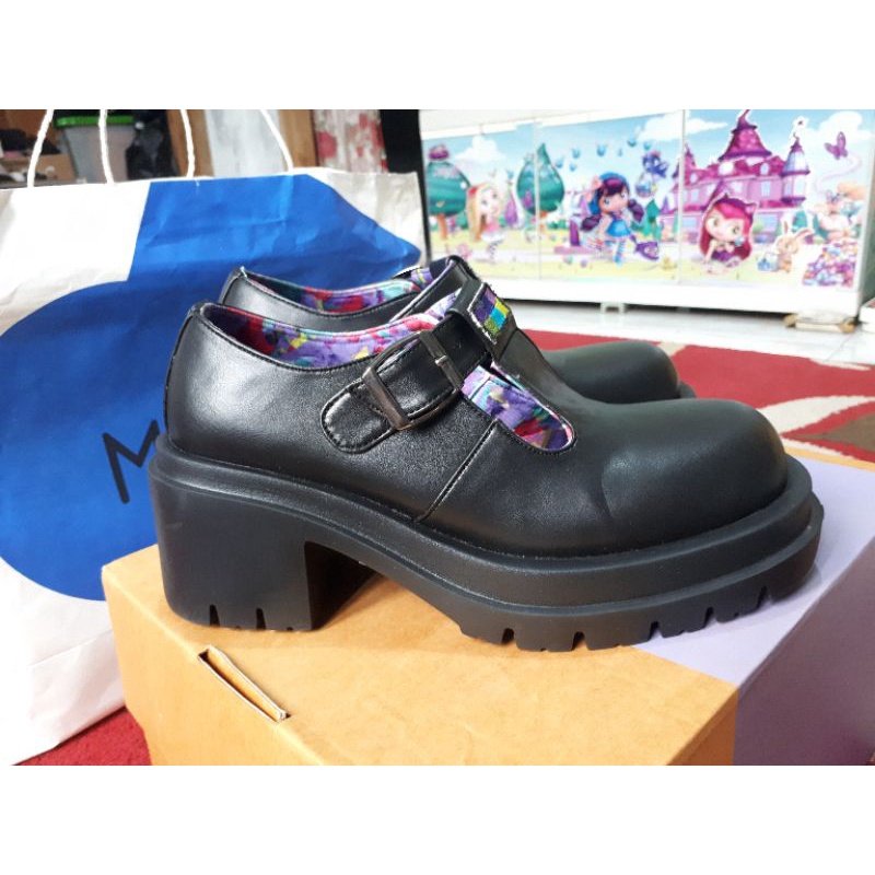 MKS Isha Hening T-strap ankle boots Mary jane not zara