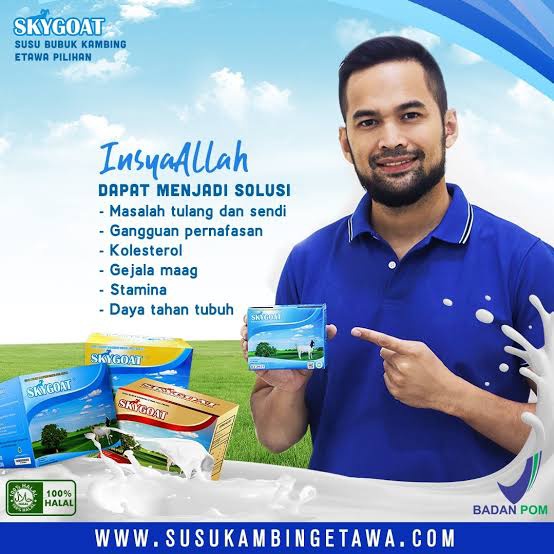 

Susu Kambing Etawa SKYGOAT SKY GOAT Rasa Original BUBUK 1 Box isi 10 Sachet