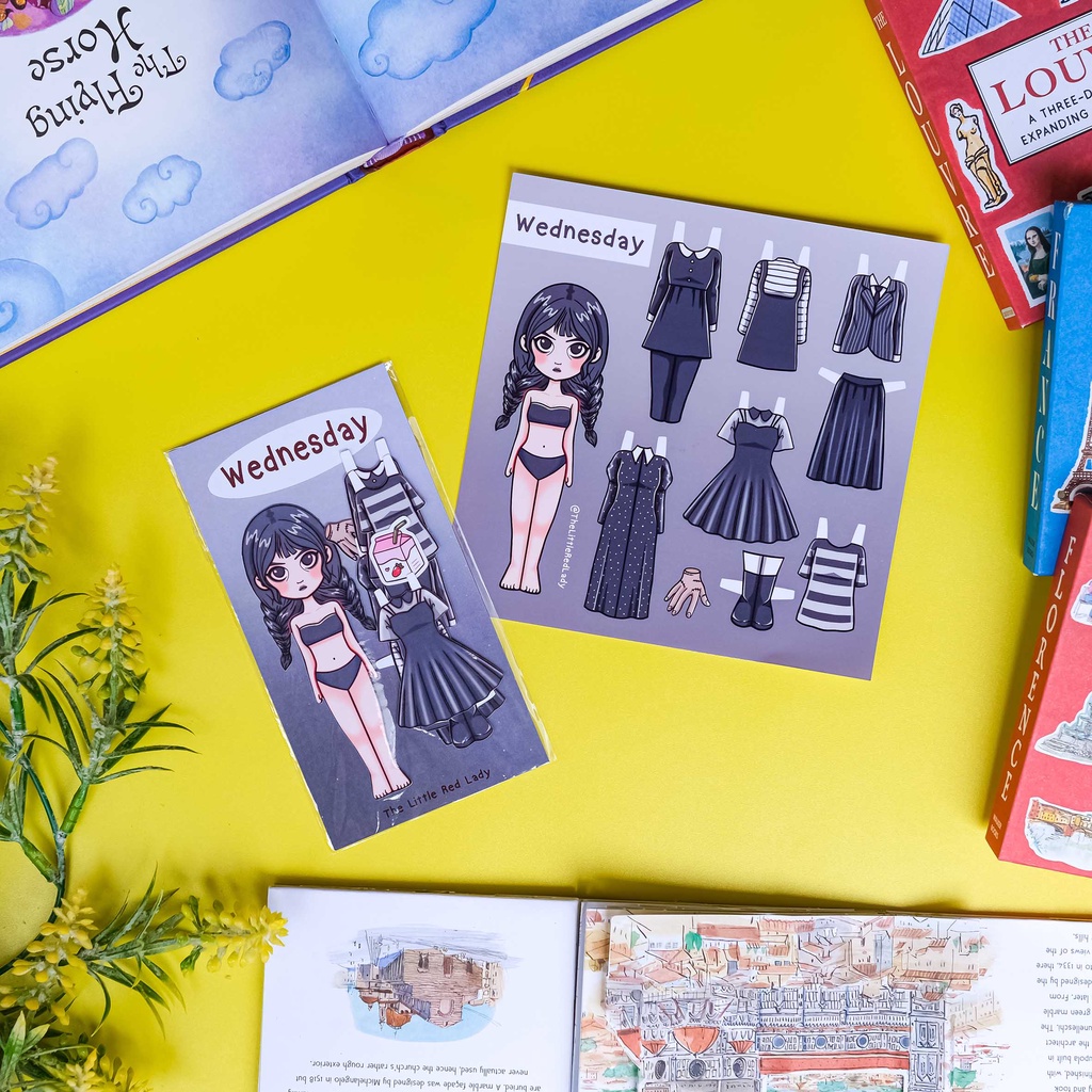 littleredlady - “CUTIE DOLL” series (Bepe bepean, Paper Doll, Bongkar Pasang, Barbie Kertas)