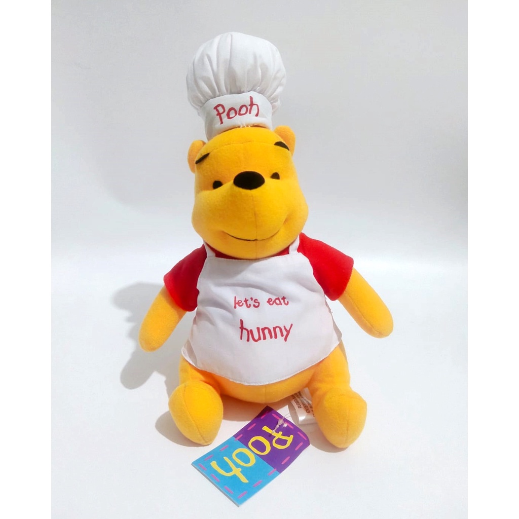 Boneka Pooh Winnie The Pooh Chef Pooh Disney Original