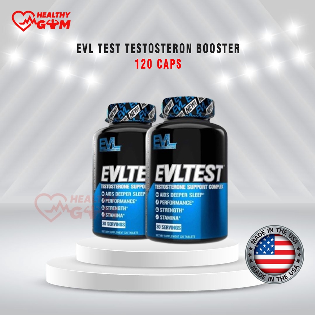 EVL Test 120 Tablet Testosteron Booster Testo Booster