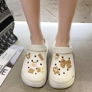 SHOEGALLERY TG0976 Sandal Selop Wanita Import Jibblitz bear