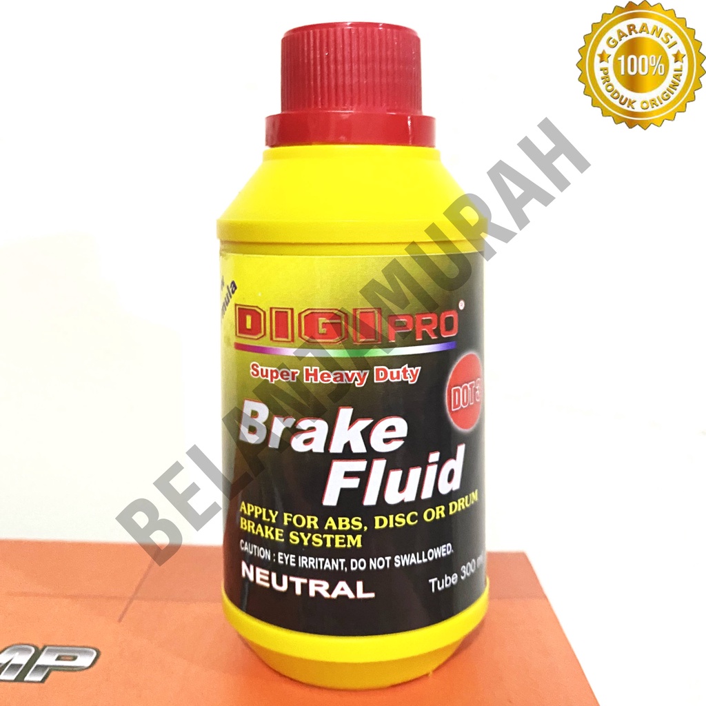 Jual Minyak Rem Minyak Kopling Brake Fluid Dot 3 Digipro Merah 300ml Shopee Indonesia 1080