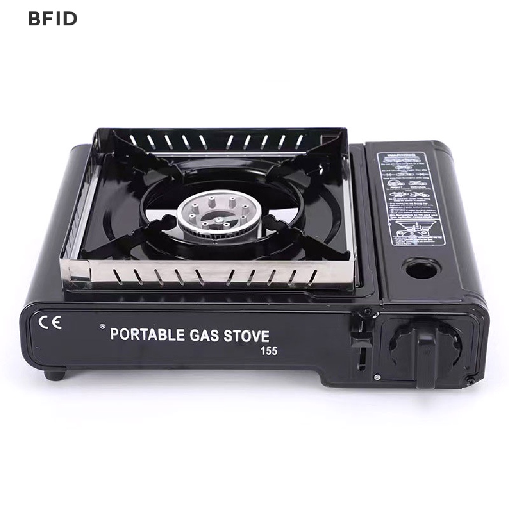 [BFID] Layar Angin Kompor Gas Outdoor Pelindung Angin Lipat Layar Burner Stainless Steel [ID]