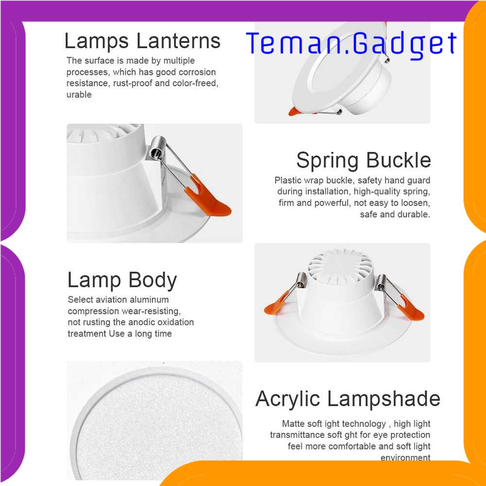 TG - LMP VBS Lampu Bohlam Downlight LED RGBCW Smart Bulb Bluetooth 10W - A61