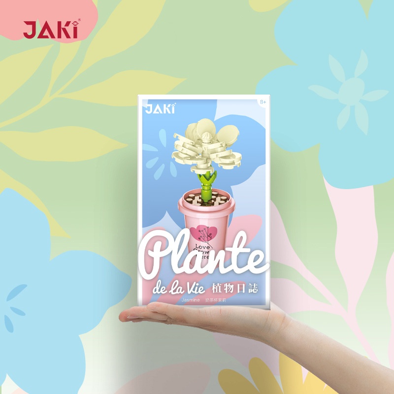 Nano Block Pot Sukulen Bunga DIY Mini Flower Block Mainan Kreatif Ruang Dekorasi Buket