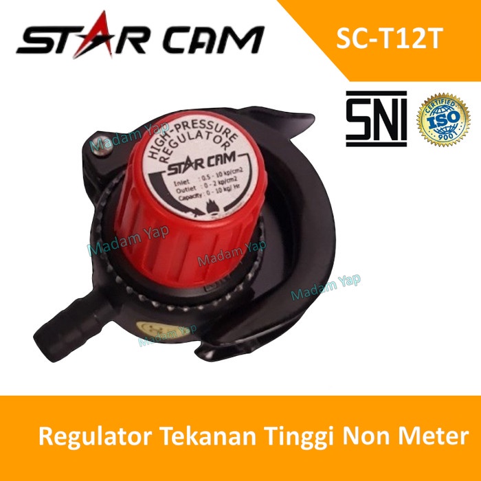 STARCAM Regulator Gas Tekanan Tinggi LPG DESTEC High Pressure