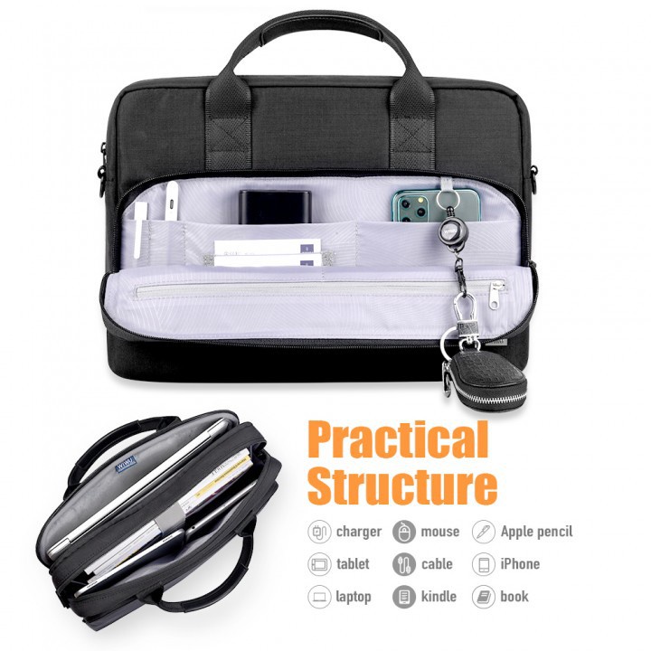 784 WIWU Tas Laptop 16 Inch Alpha DOUBLE LAYER BAG