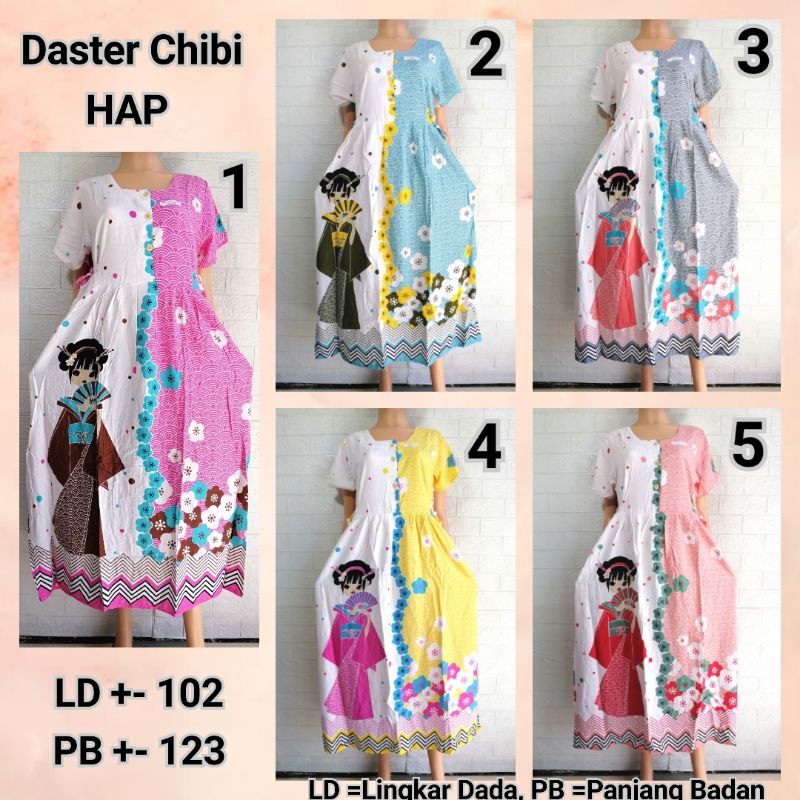 DASTER CHIBI LENGAN HAP LD +- 102 ADEM BUSUI FRIENDLY PKPS