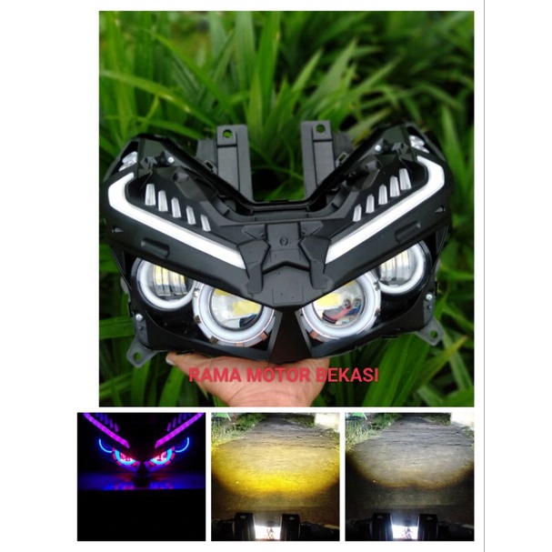 PROJIE VARIO 150 NEW KEYLESS ISI LED COB 4 MATA PNP TERMURAH