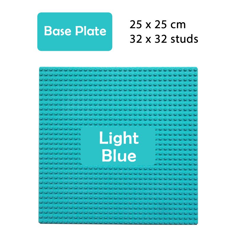 16 * 16 32 * 32 Satu Sisi Plat Dasar Blok Bangunan display Mainan