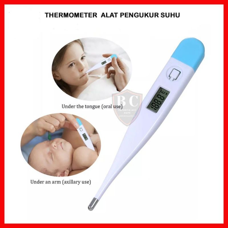 Thermometer Digital Pengukur Suhu Tubuh Bayi Balita dan Anak²