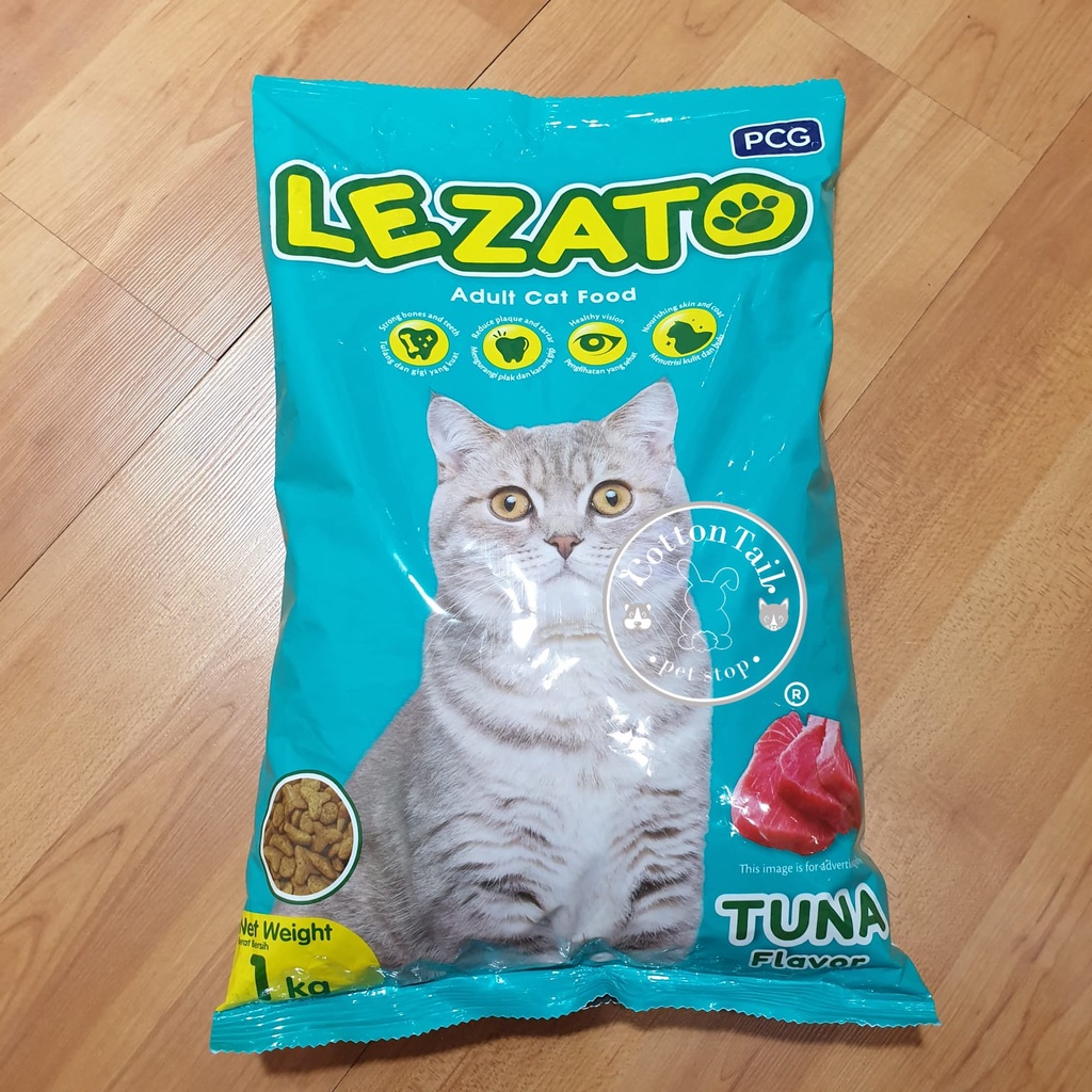 Makanan Kucing LEZATO Freshpack 1kg - Lezato Makanan Kering Kucing