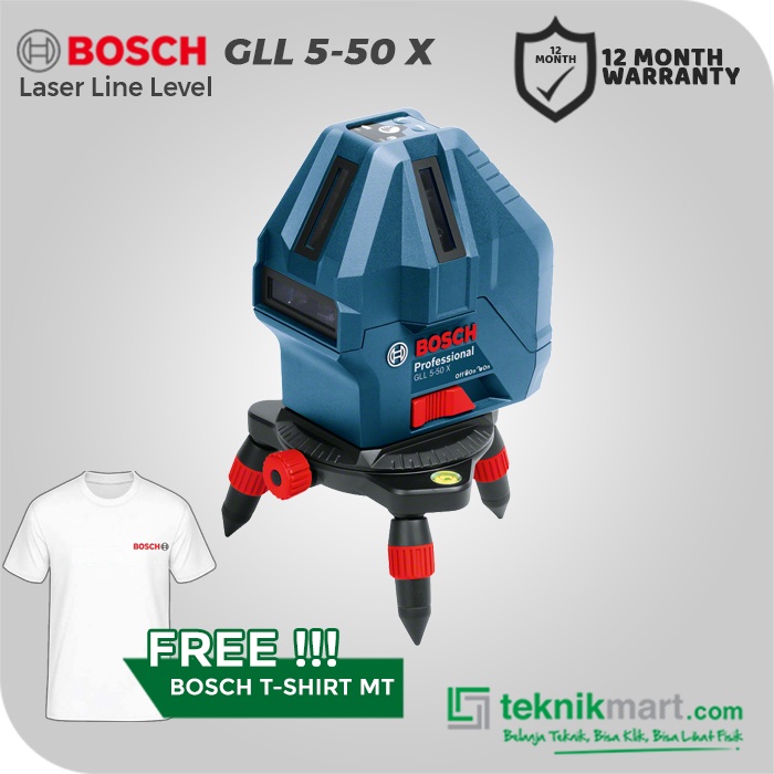 Bosch Line Laser Level 5 Laser / Waterpass Digital 5 Laser 15Meter GLL 5-50 X