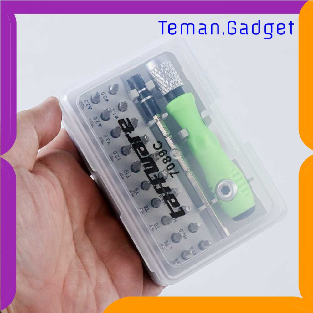 TG-PKK Taffware Obeng 30in1 Magnetic Screwdrivers Tool for Smartphone - 7089C