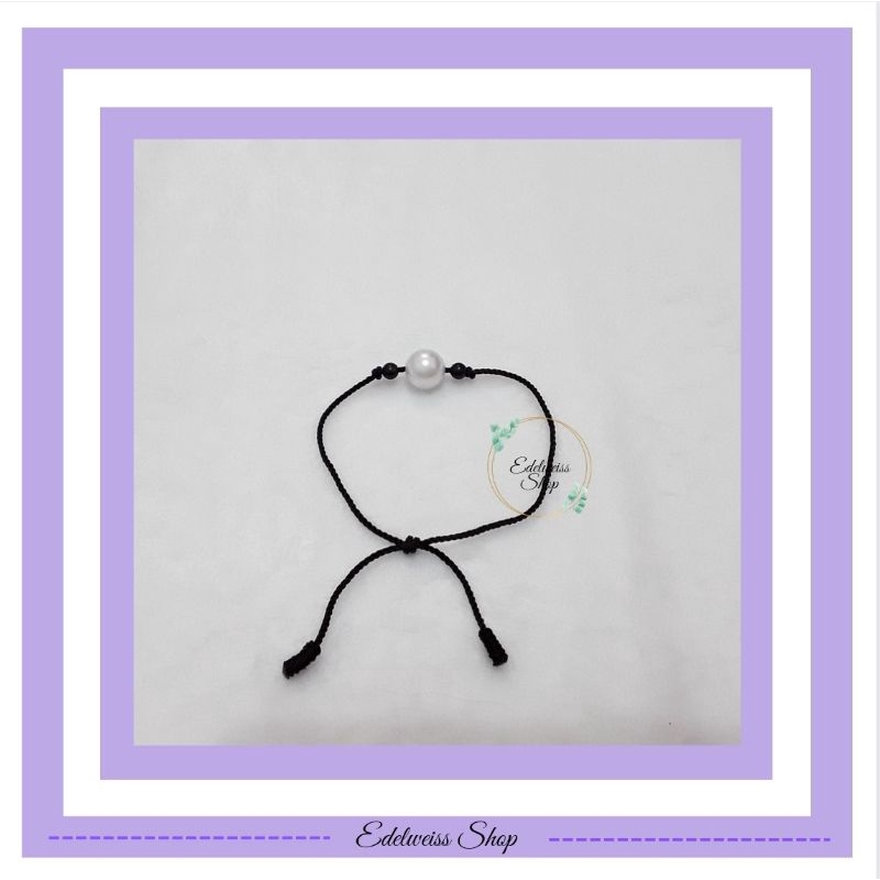 Gelang Tali Kecil / Gelang Tali Hitam / Gelang Tali Wanita / Gelang Mote Wanita / Gelang Tali Hitam 