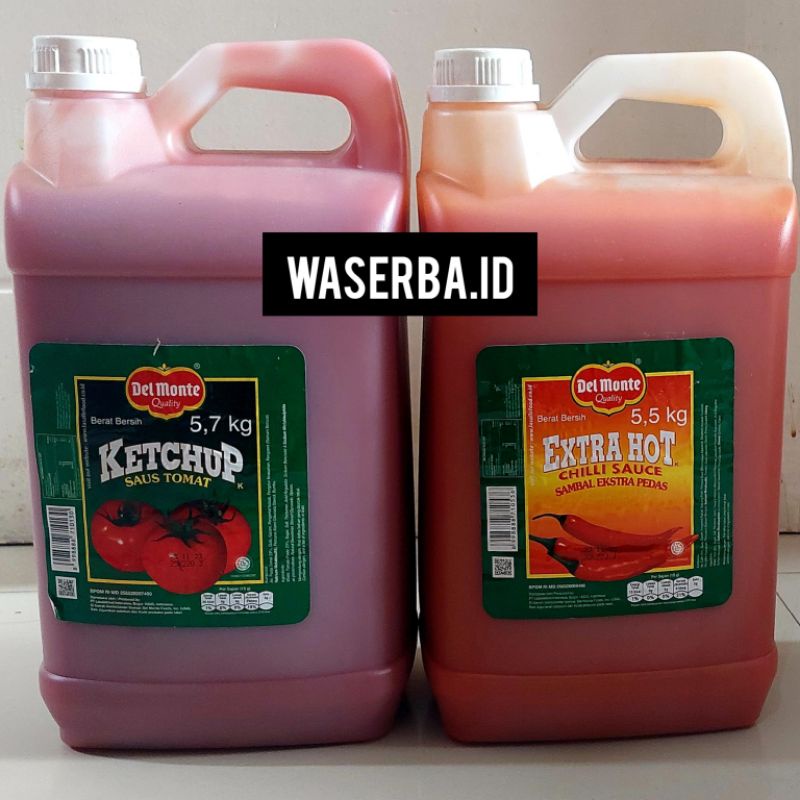 

Del Monte Saus Tomat Chili Sauce Extra Hot Kemasan Jirigen