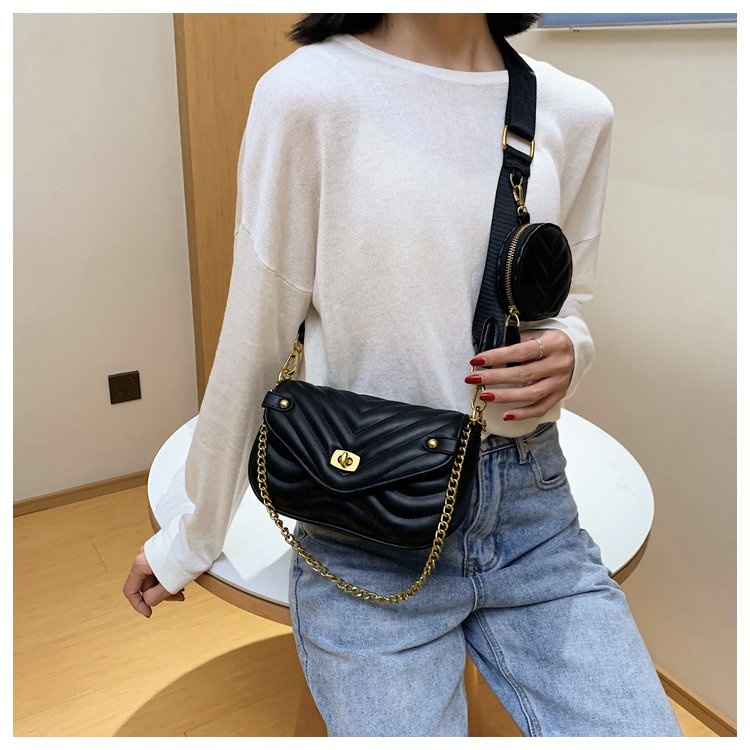 9185 TAS WANITA IMPORT SLEMPANG HANDBAG [1KG 3PC] PERFECT CORNER