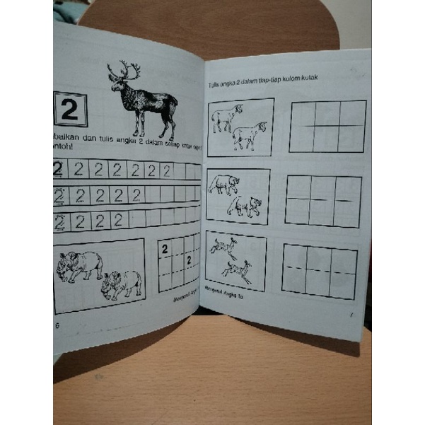 buku awal mengenal angka 1a &amp; 1b