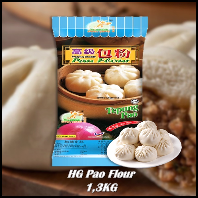

Happy Grass Pao Flour 1.3KG
