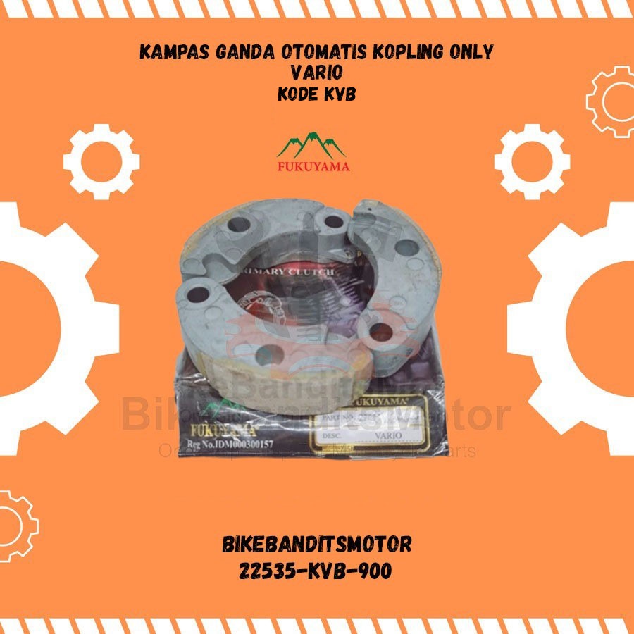 Kampas Ganda Otomatis Kopling Vario Fukuyama