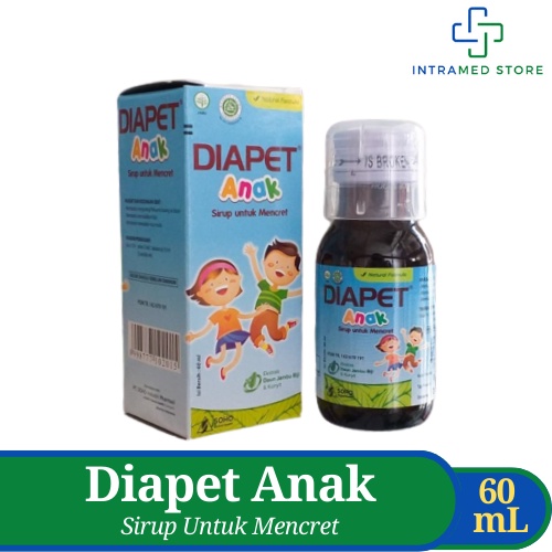 Diapet Anak Sirup 60 ml / Obat Mencret Anak