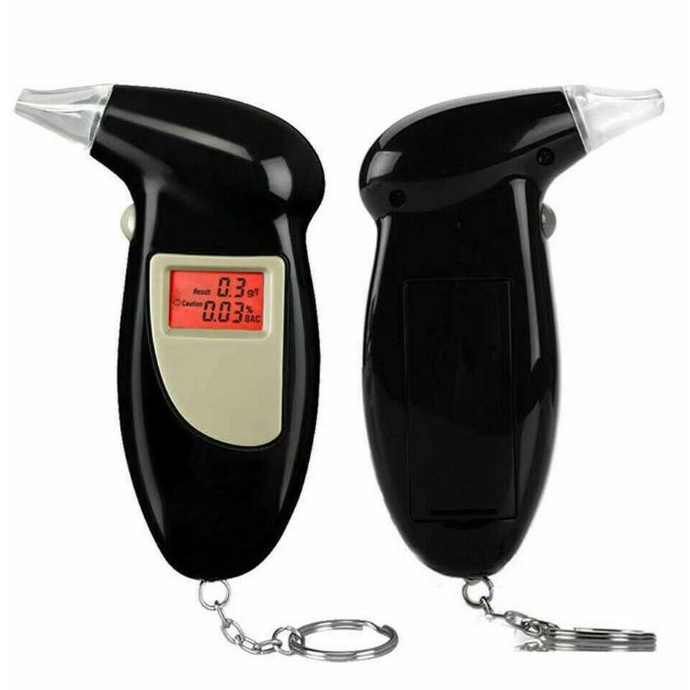 Digital Alcohol Breath Tester Detector Alat Ukur nafas Kadar Alkohol