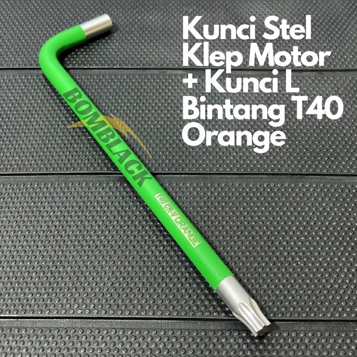 HASSTON Kunci Stel Klep T40 Kunci L Bintang Torx Key Setel T 40 Kuning
