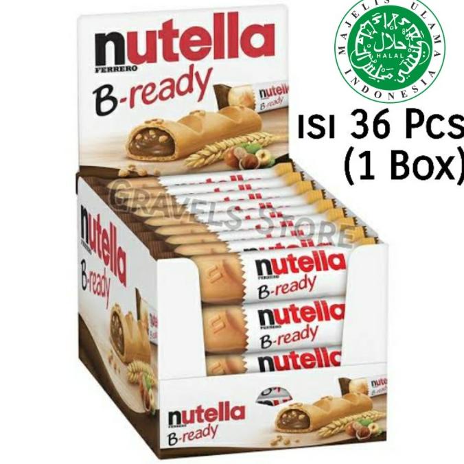 

[isi 36 Pcs] Ferrero Nutella B Ready / BReady - Cokelat Hazelnut Snack