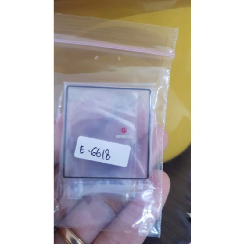 kaca jam tangan expedition 6618 m original