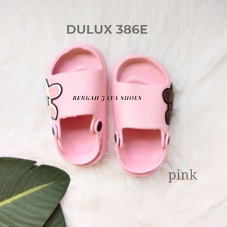 DULUX-386E Sandal Baby Selop Anak Perempuan Motif Kelinci Beruang 19-24