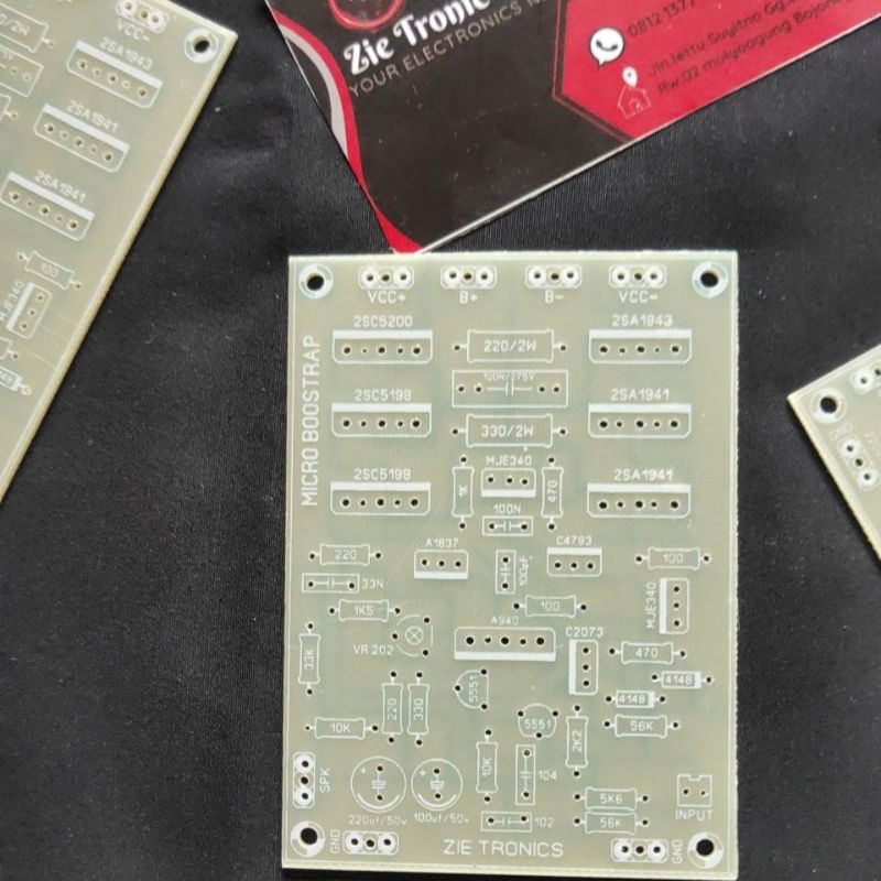 PCB MICRO BOOSTRAP TEF FIBER FR4 (LOWSUB)