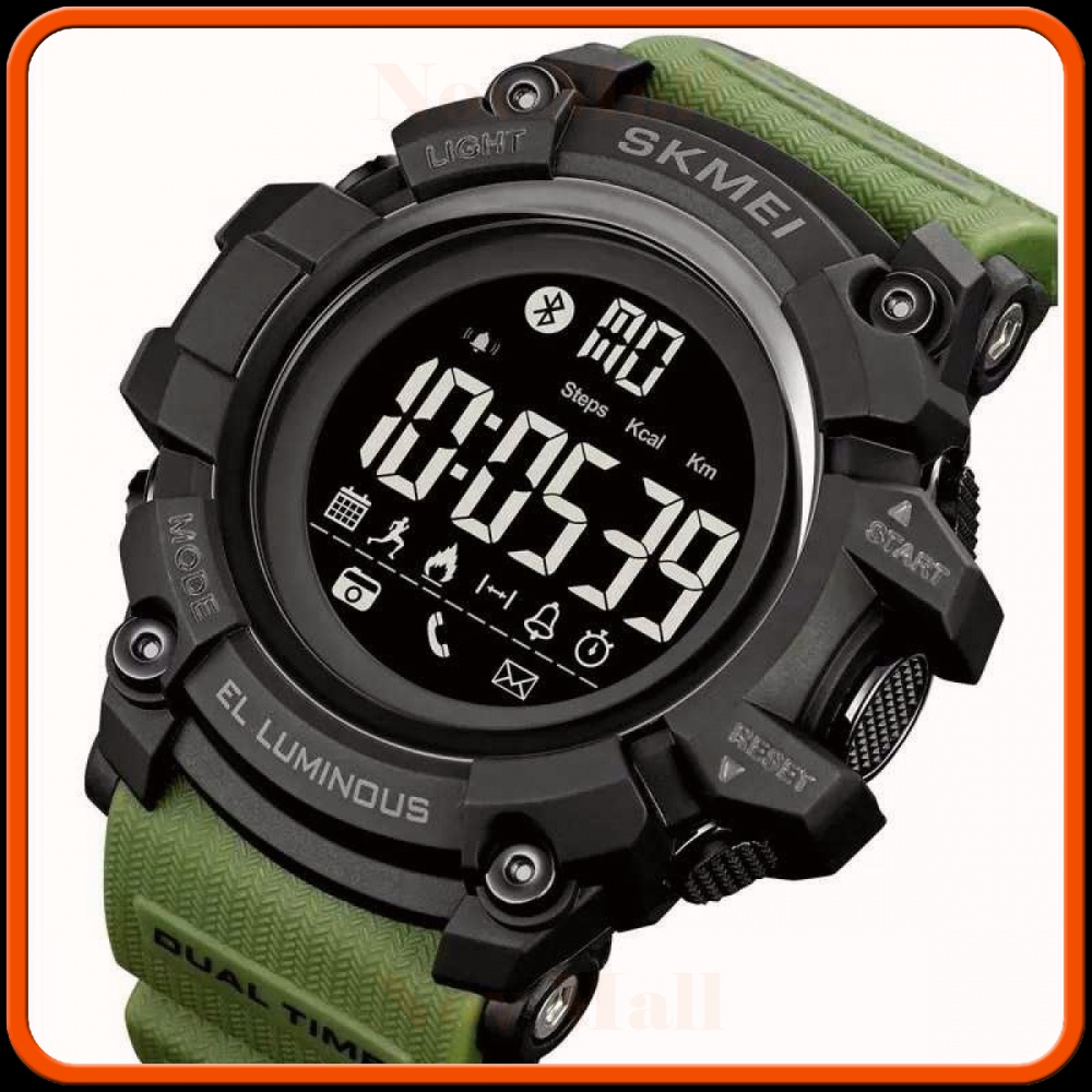 SKMEI Jam Tangan Digital Pria Bluetooth Sport Smart Watch - 2053