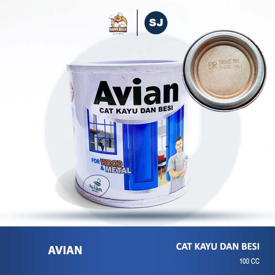 

AVIAN CAT MINYAK Warna BRONZE EMAS 100 cc Bron Brons Bronz Mas 100 ML
