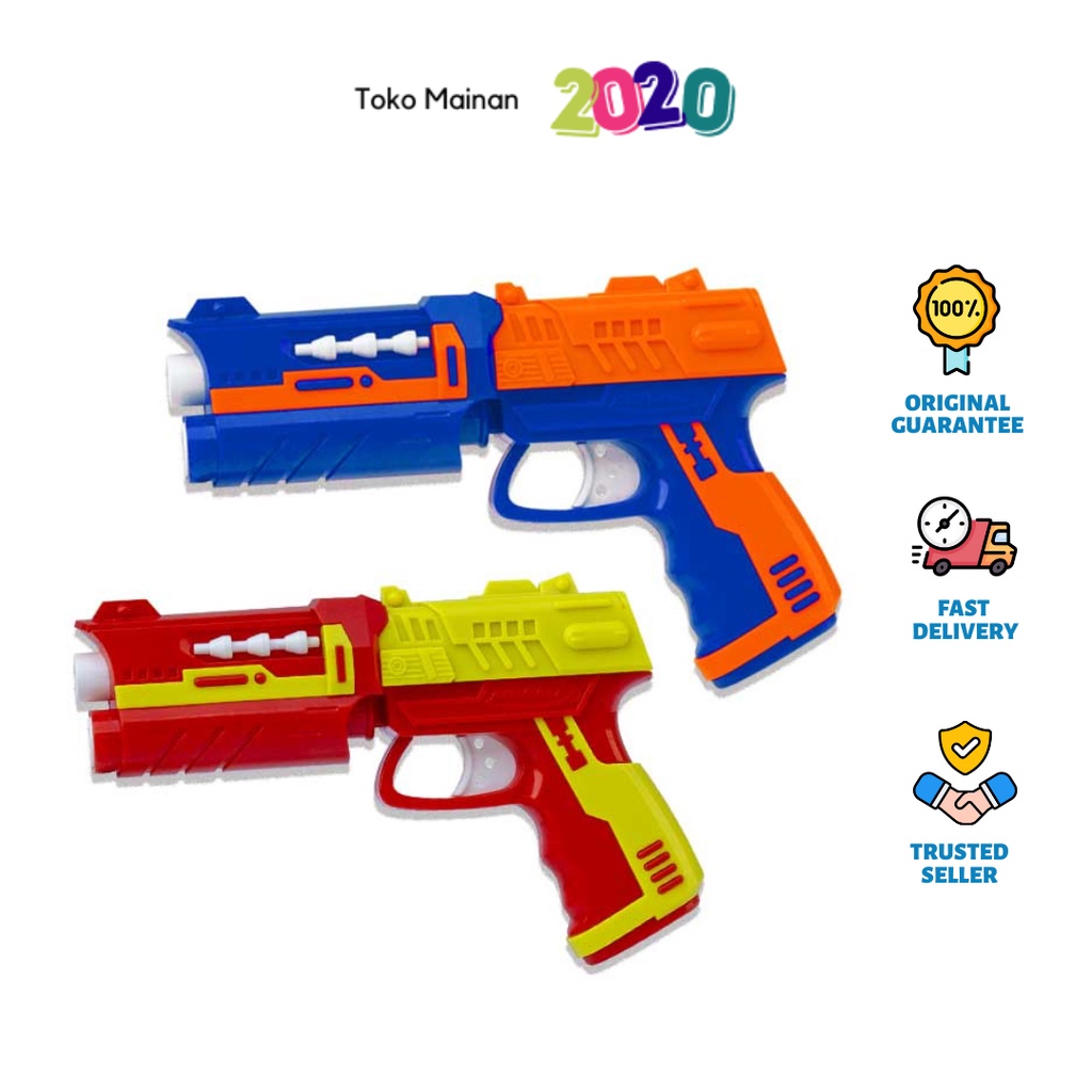 Pistol Mainan Tembak AIRBALL PISTOLKU Nerf