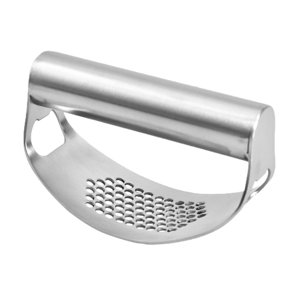 Alat Pemeras Penghancur Bawang Putih STAINLESS PRESS MASHER MINCER Alat MANUAL Dapur