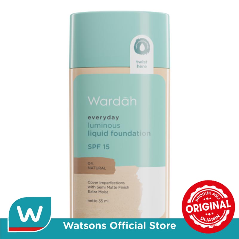 Wardah Luminous Foundation Natural