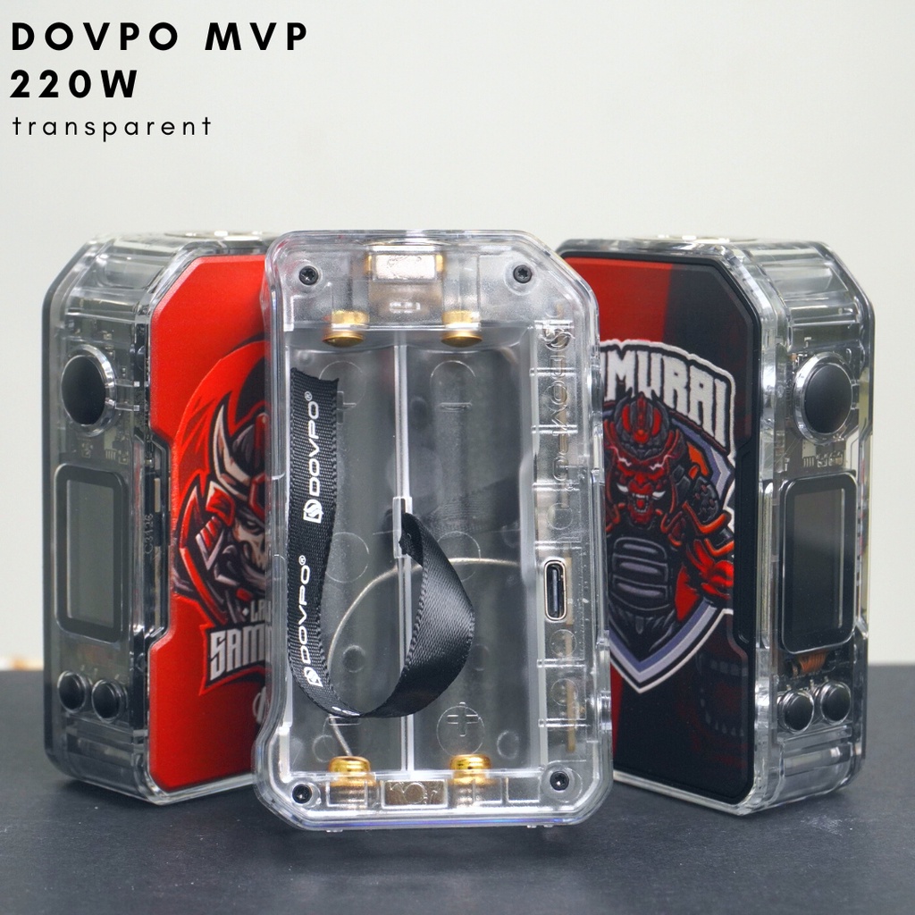 DOVPO MVP MOD 2023 220W CLEAR TRANSPARANT EDITION