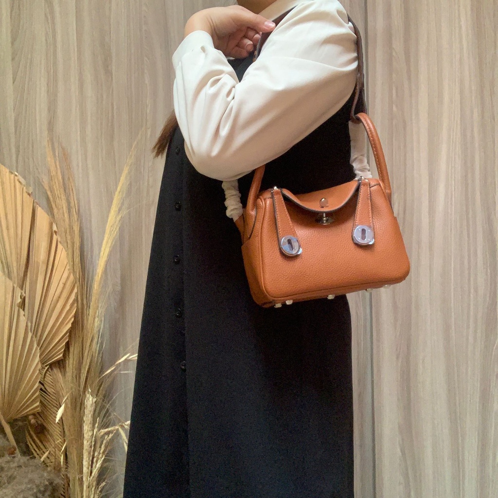 (MICROCHIP) LUXY LX2129 TAS SELEMPANG WANITA LEATHER FREE BOX MAGNET + FAKE BILL KUALITAS VIP PLATINUM 1:1