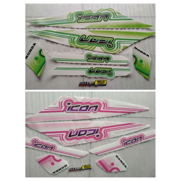 STRIPING TRANSPARAN ICON//STRIPING BEAT KARBU