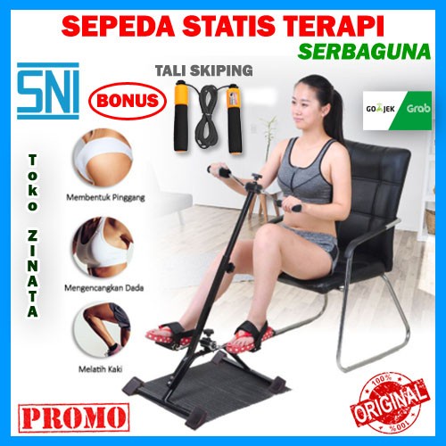 Sepeda Statis Terapi Speeds Gym Terapi Kaki Lutut Stroke Original